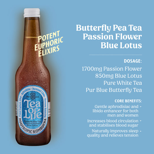 Butterfly Pea Tea Passion Flower Blue Lotus