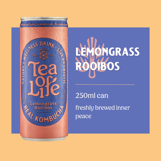 Lemongrass Rooibos Kombucha