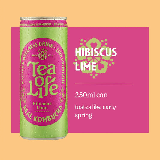 Hibiscus Lime Kombucha