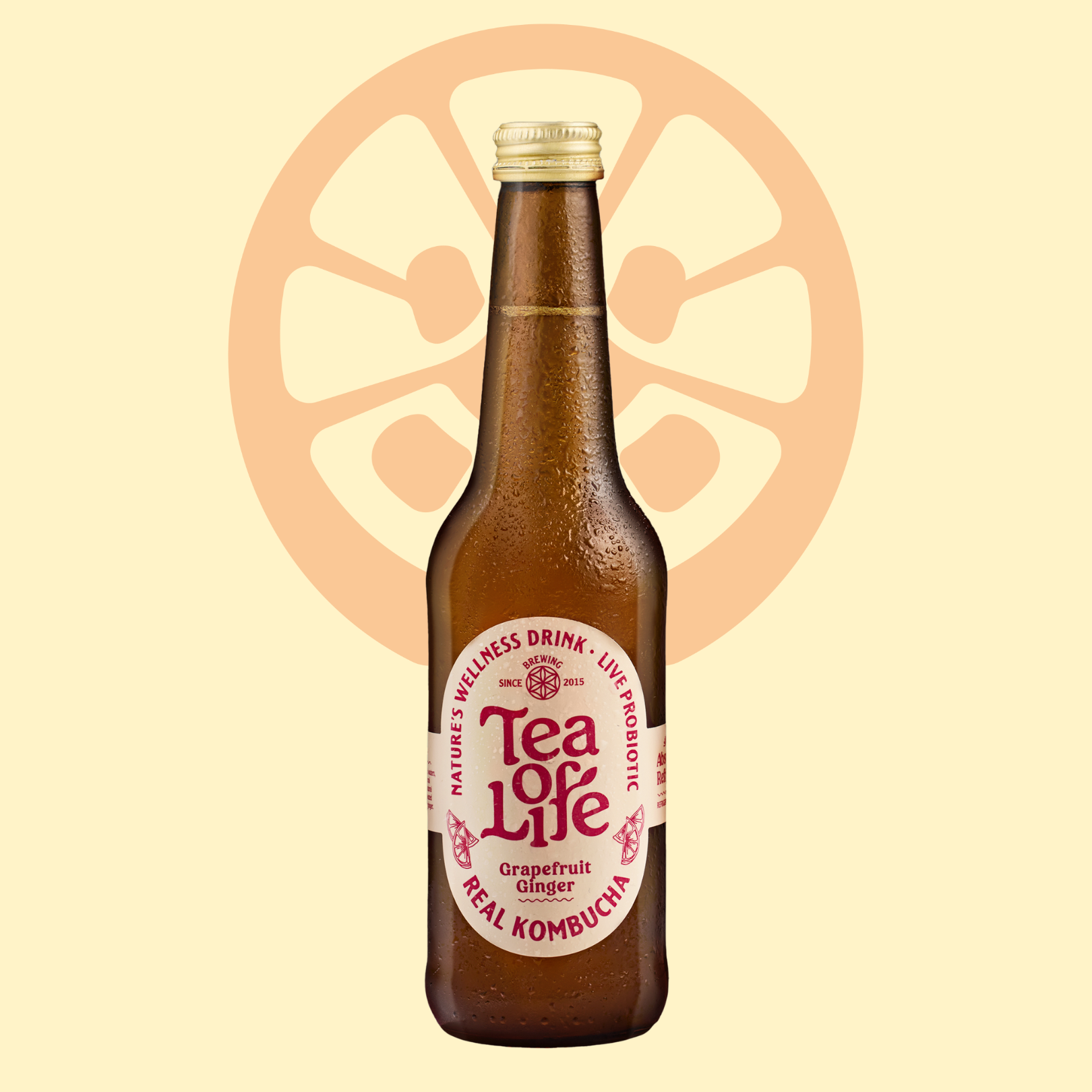 Grapefruit Ginger Kombucha