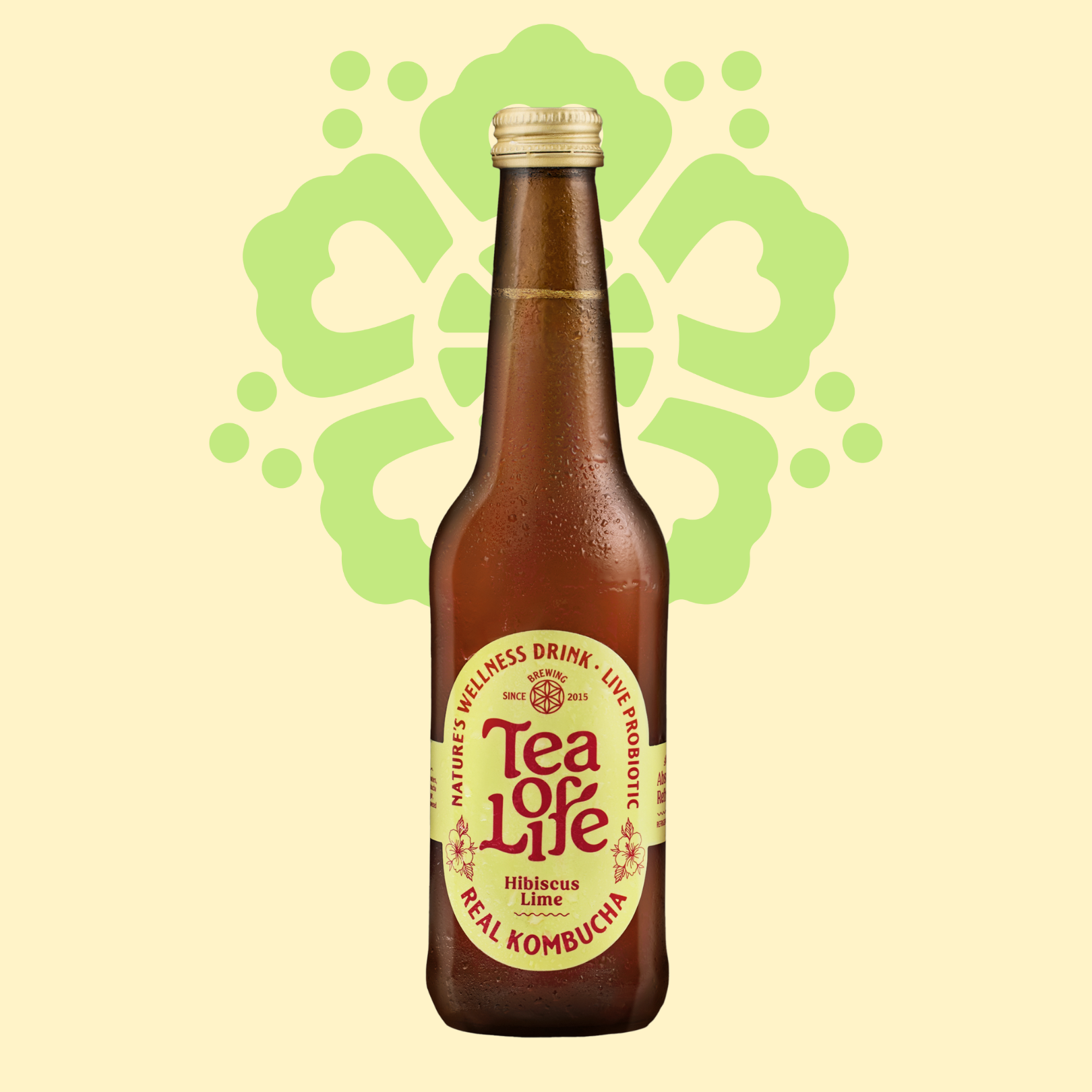 Hibiscus Lime Kombucha