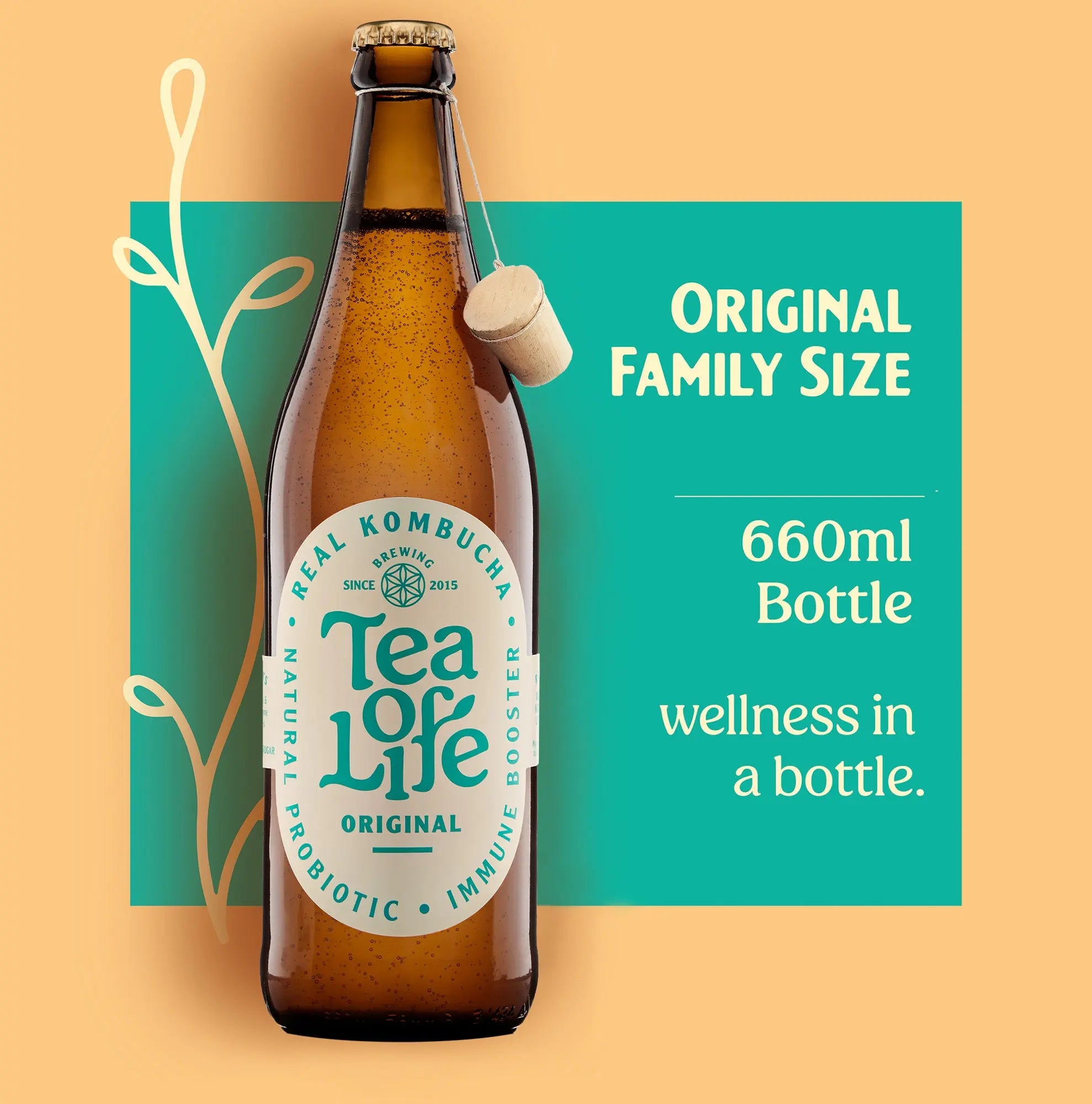 Tea of life's Original Flavoured Kombucha – Tea of Life